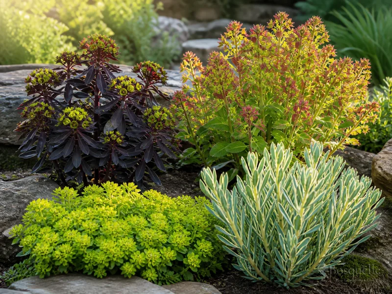 How to Grow Euphorbia — for Spurge 'Glacier Blue'