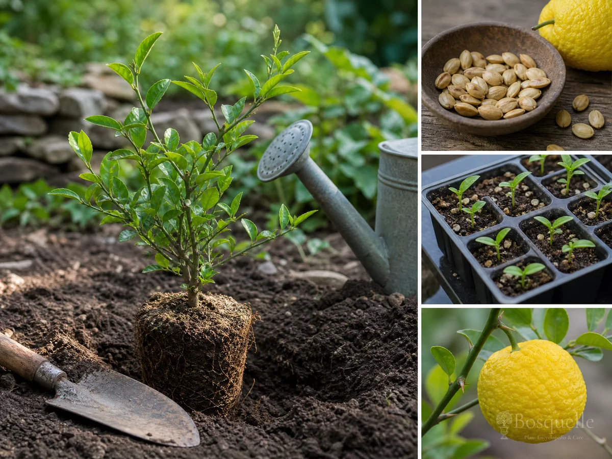 How to Grow Hardy Orange from Seed guide illustration