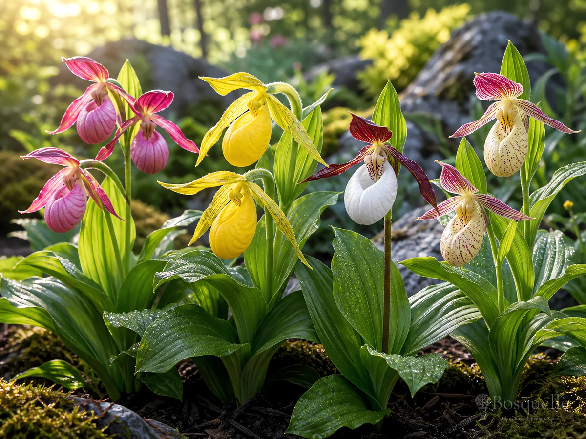How to Grow Lady’s Slipper guide illustration
