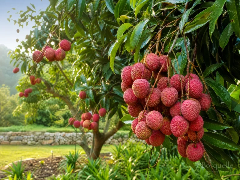 Grow and Care for Lychee guide illustration