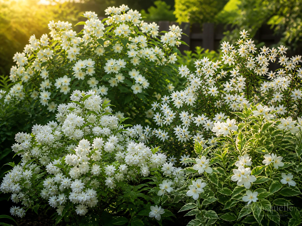 Grow and Care for Mock Orange guide illustration