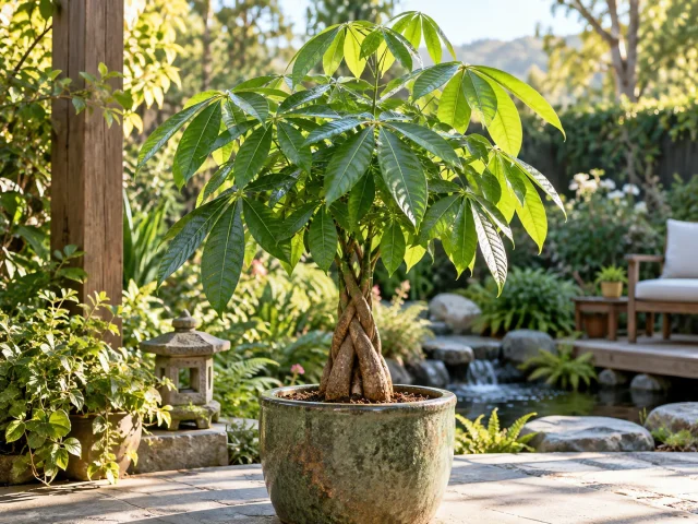 Grow and Care for Money Tree guide illustration