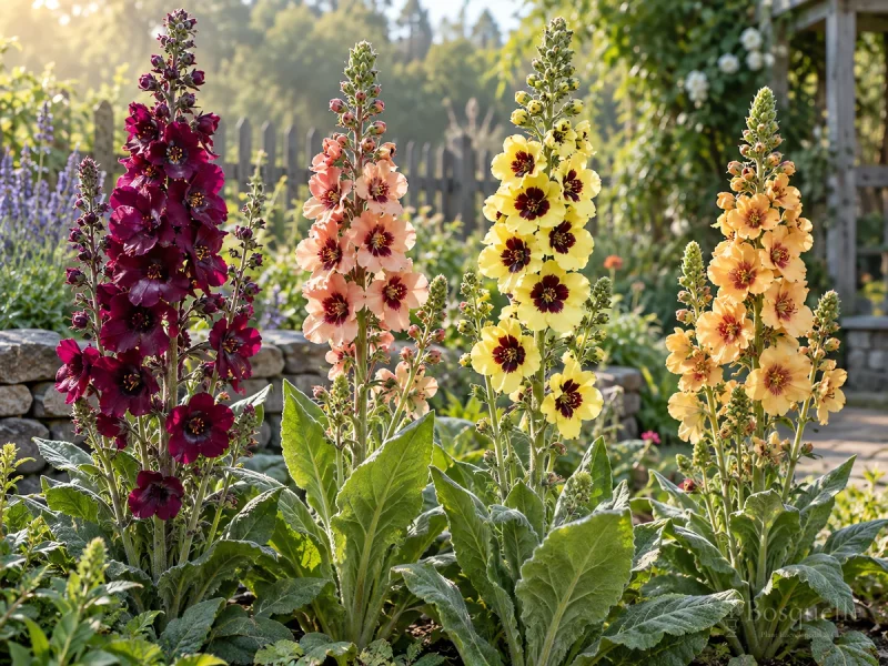 Grow and Care for a Mullein Plant guide illustration