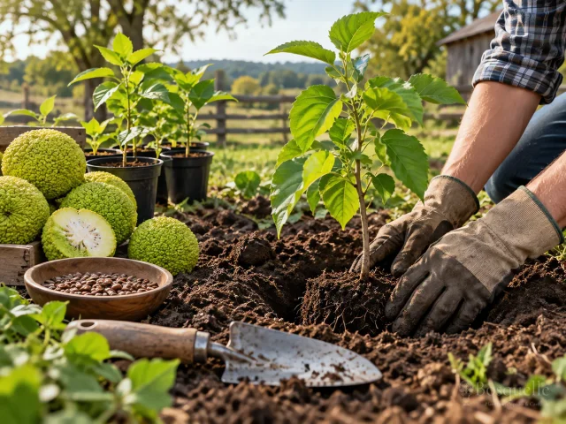 Osage Orange From Seed – Clean Then Soak or Chill guide illustration