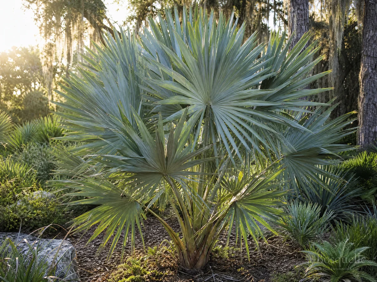 Grow and Care for Paurotis Palm guide illustration