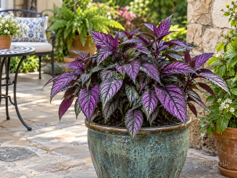 Grow Persian Shield Indoors guide illustration