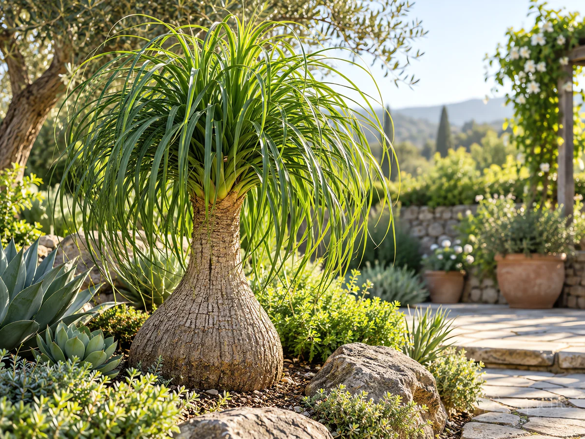 How to Grow Ponytail Palm guide illustration