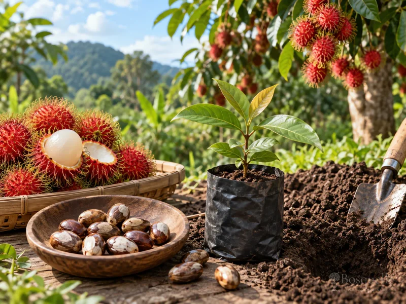 Grow Rambutan From Seed – Sown Fresh