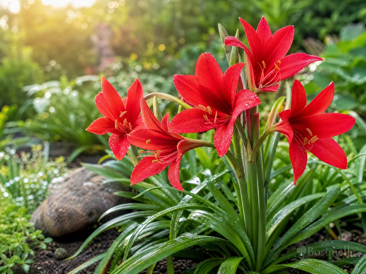 Grow and Care for Sprekelia guide illustration