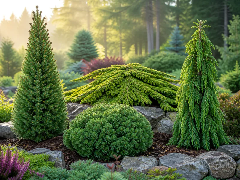 Grow and Care for a Spruce Tree guide illustration