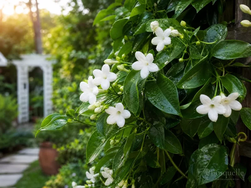Grow and Care for Stephanotis guide illustration