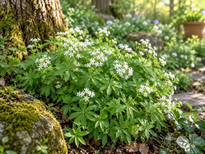 Grow and Care for Sweet Woodruff guide illustration