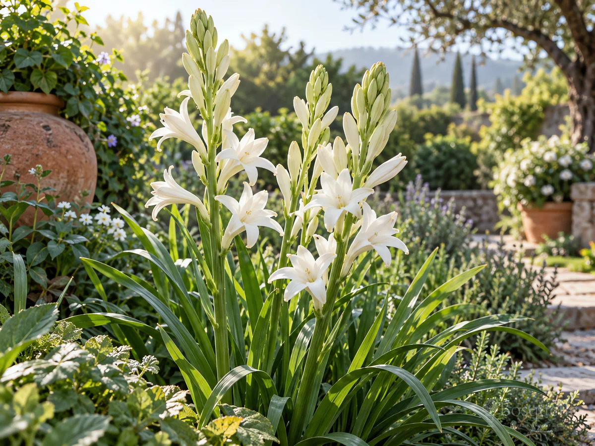 Grow and Care for Tuberose guide illustration