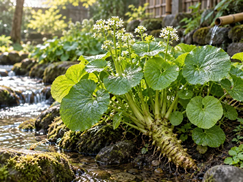 Grow and Care for a Wasabi Plant guide illustration