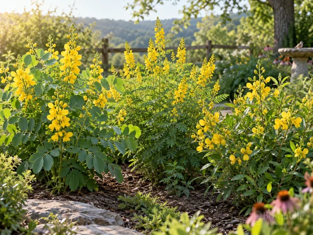 Grow and Care for Wild Senna guide illustration