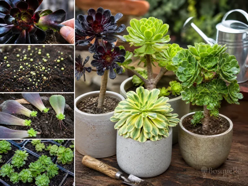 How to Propagate Aeonium — for Green Pinwheel