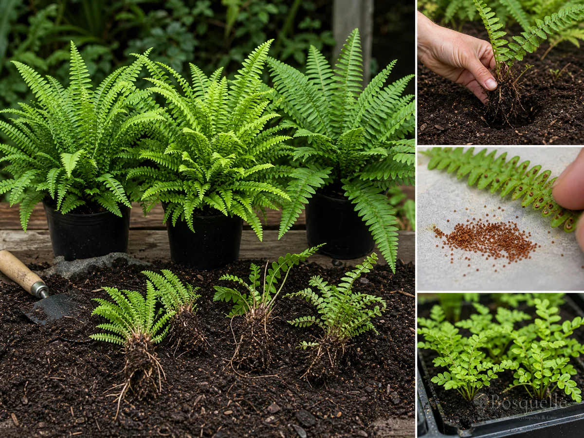 How to Propagate Boston Fern guide illustration