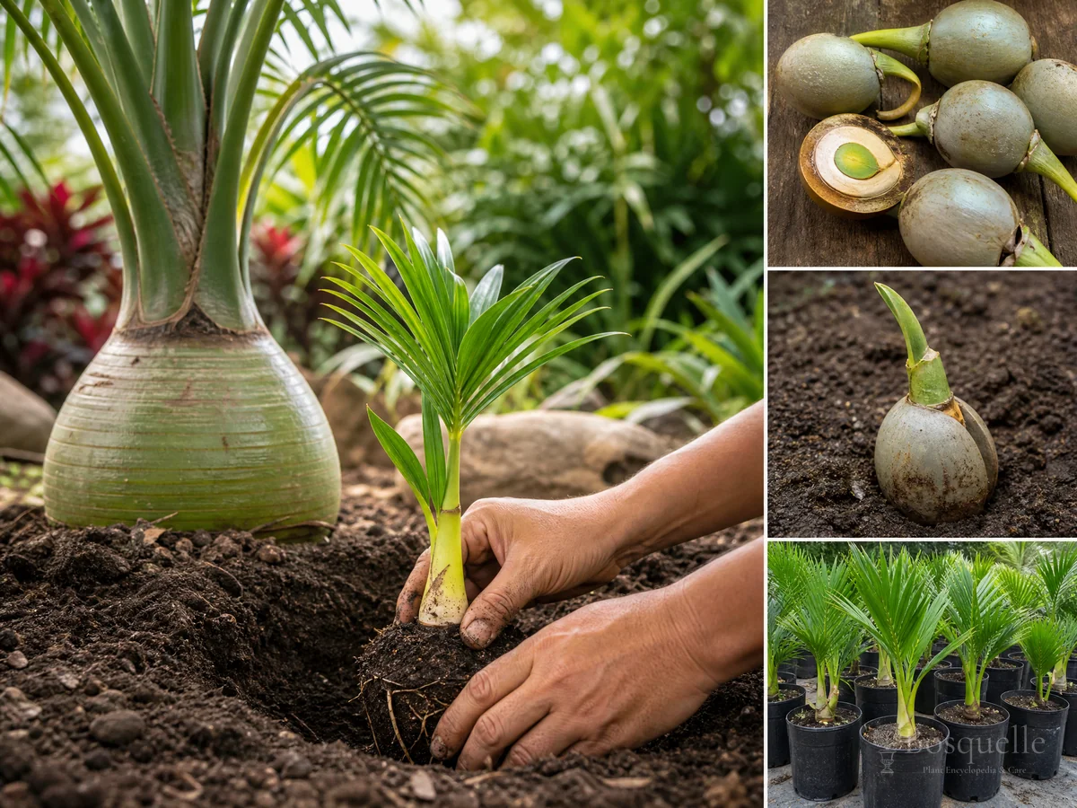 How to Propagate Bottle Palm guide illustration