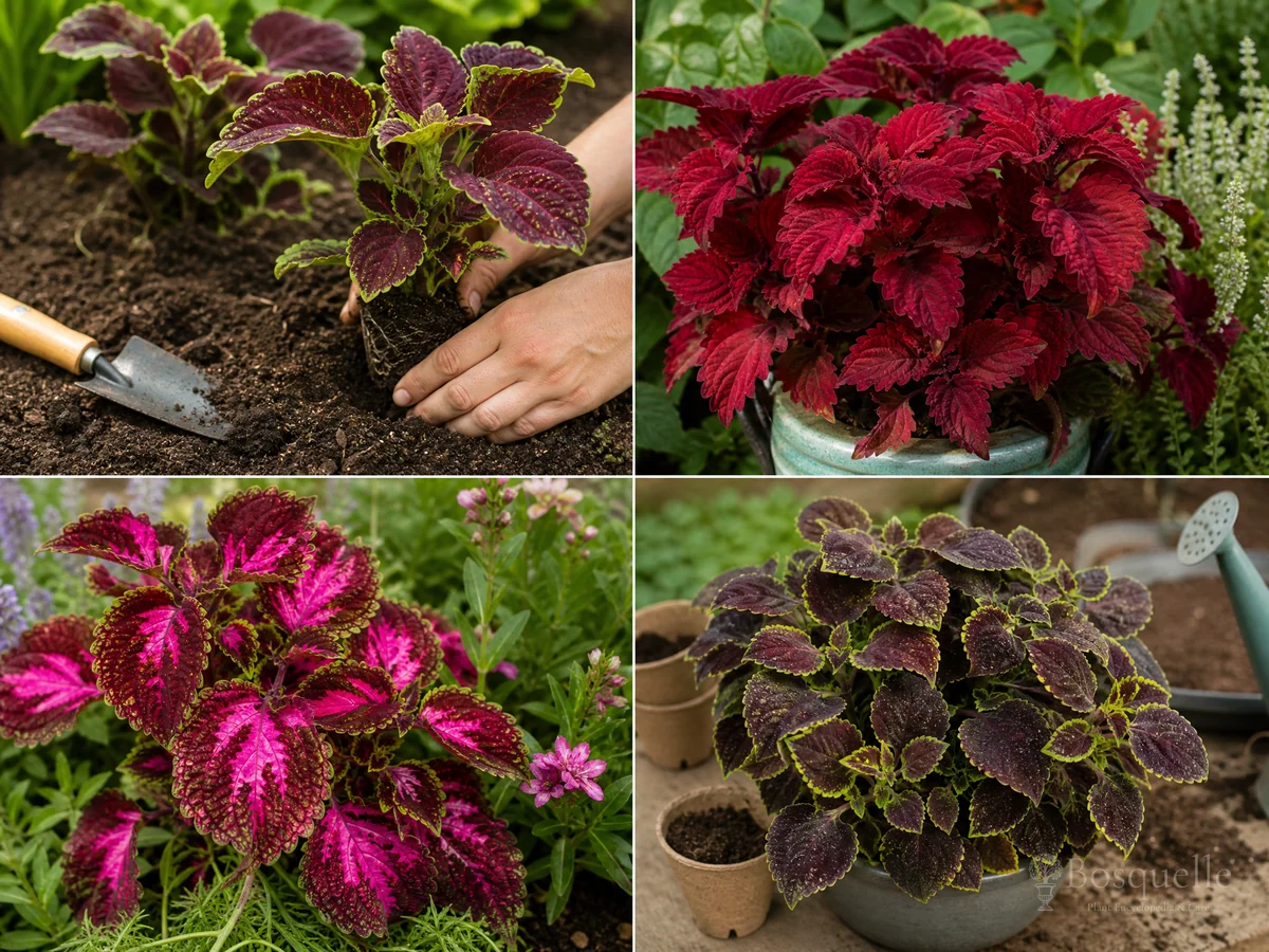 How to Propagate Coleus guide illustration