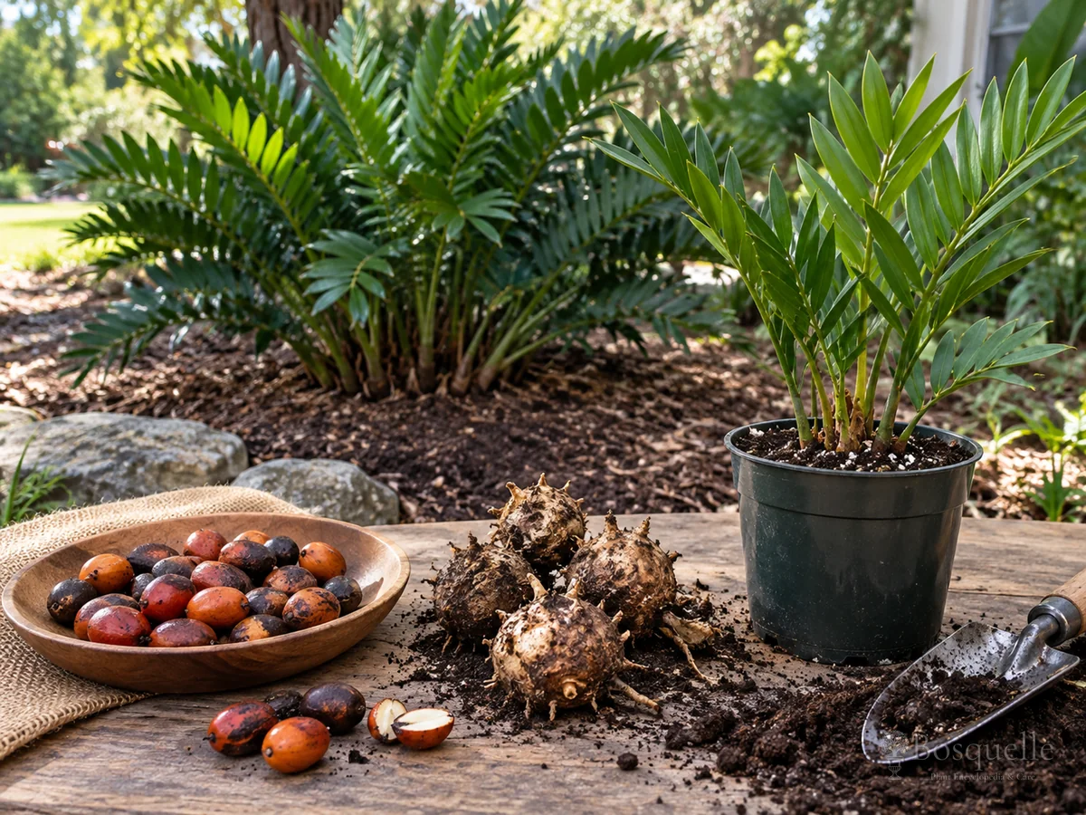 How to Propagate Coontie guide illustration