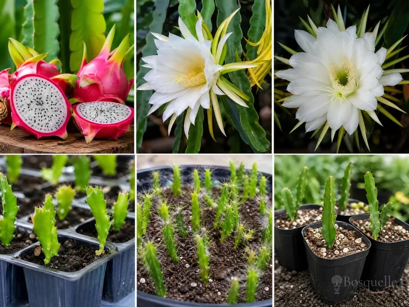 Propagate Dragon Fruit From Callused Cuttings guide illustration