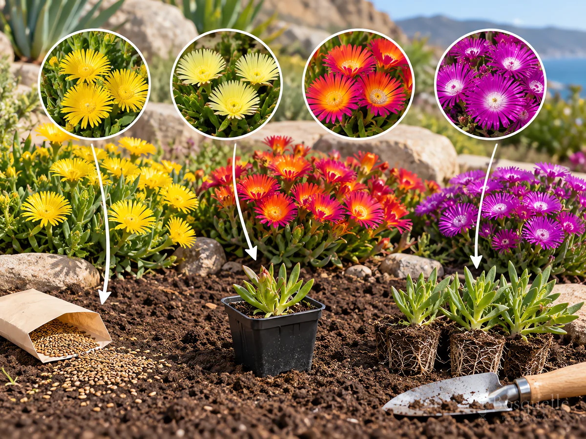 How to Propagate Ice Plant guide illustration