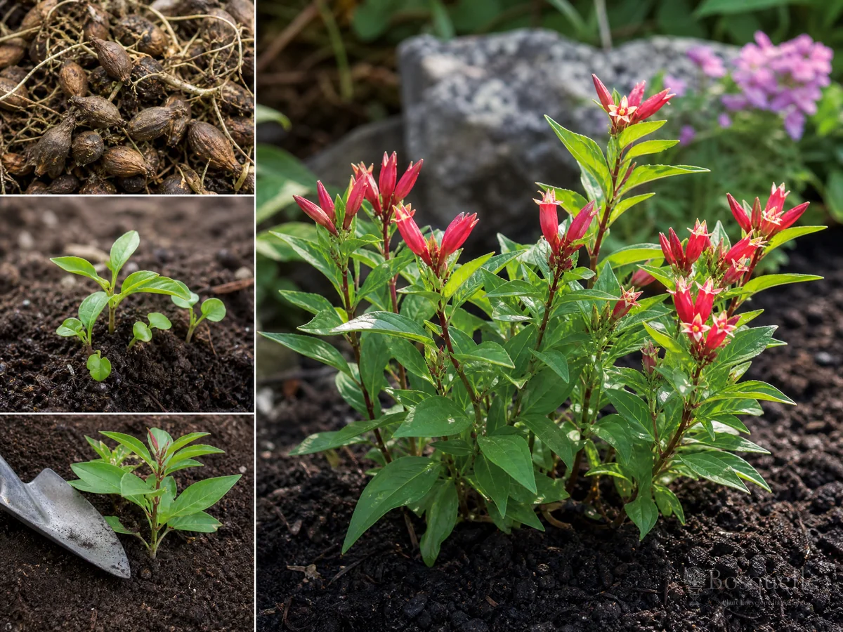 How to Propagate Indian Pink guide illustration