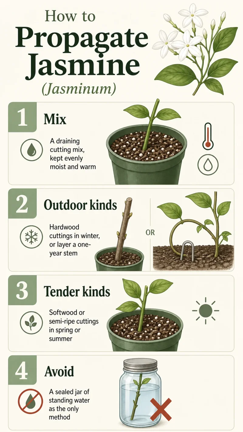 How to Propagate Jasmine care summary diagram