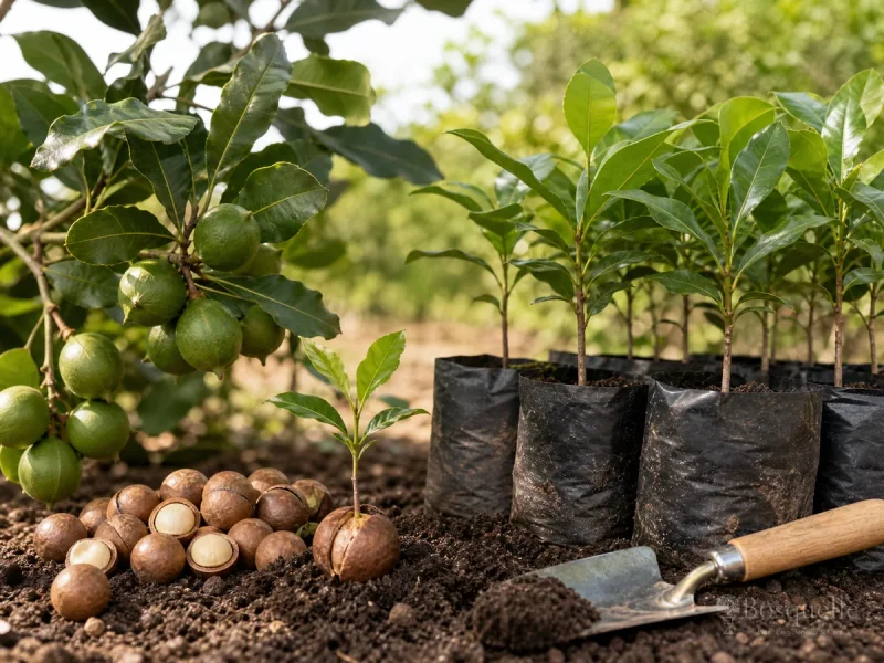 Propagate Macadamia – Graft a Named Scion guide illustration