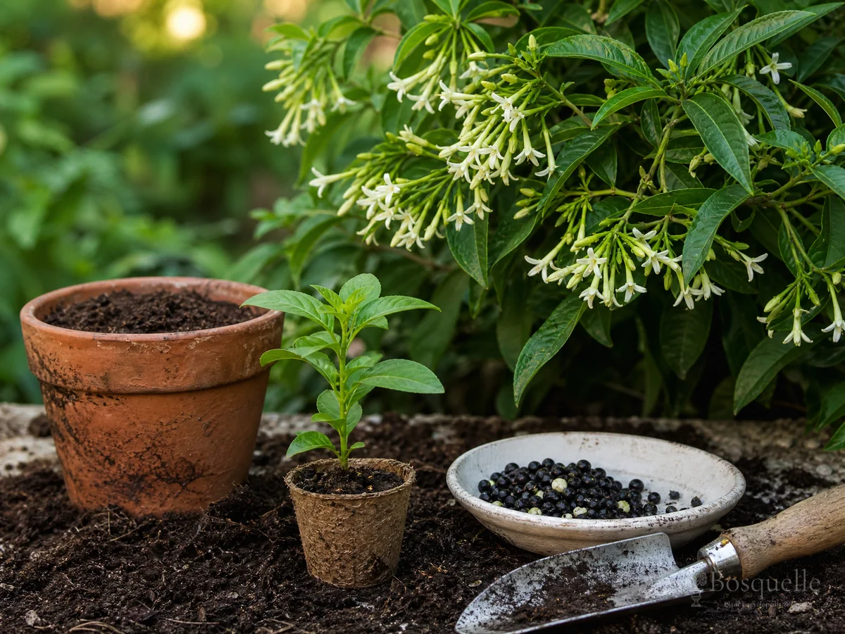 How to Propagate Night-Blooming Jasmine guide illustration
