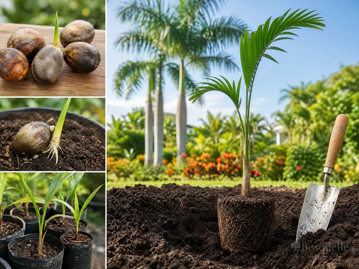 How to Propagate Royal Palm guide illustration