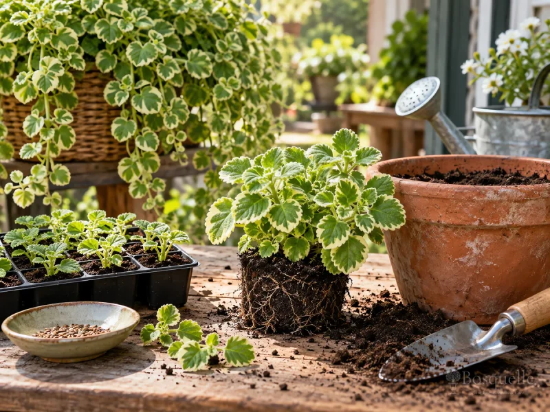 Propagate Swedish Ivy From a Stem Cutting guide illustration