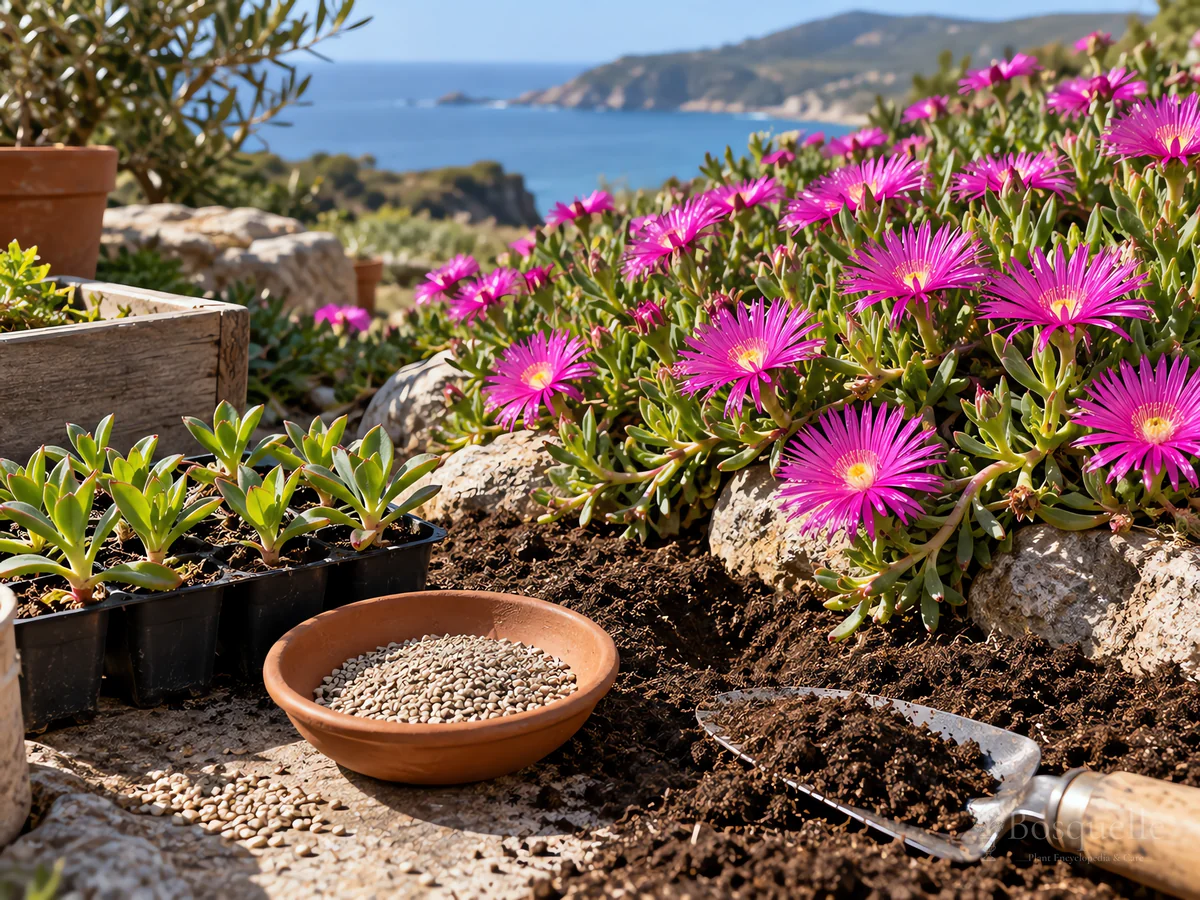 How to Propagate Trailing Ice Plant guide illustration