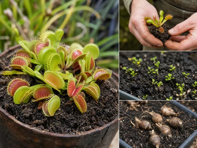 How to Propagate Venus Flytrap — for Meadow Clams