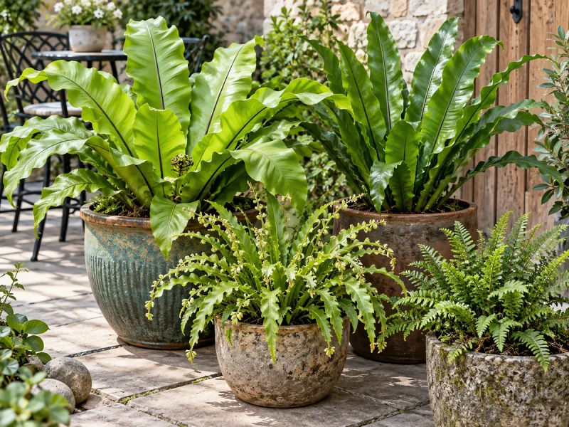 How to Repot Bird's Nest Fern — for Mountain Spleenwort