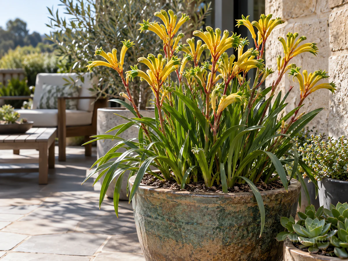 Kangaroo Paw in Containers guide illustration