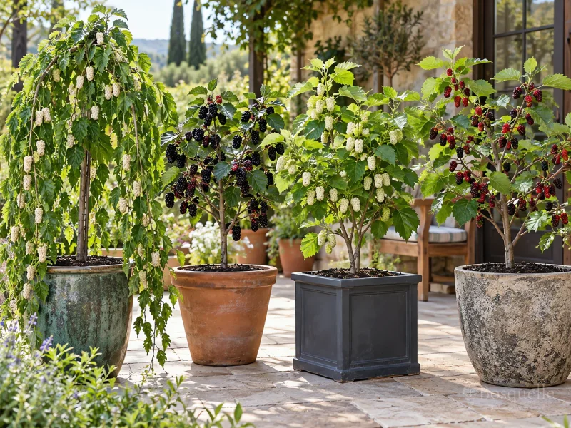 Grow Mulberry in Containers – Weeping or Dwarf guide illustration