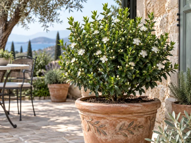 Grow Myrtle in Pots – Draining Pot, Full Sun