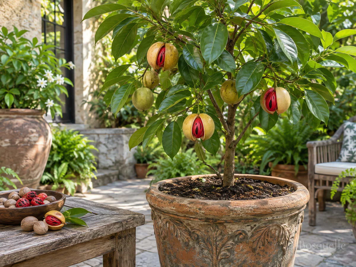 Nutmeg in Pots guide illustration