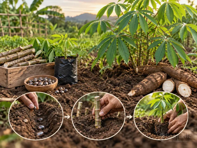 Overwinter Cassava – Save Stems or Move a Pot