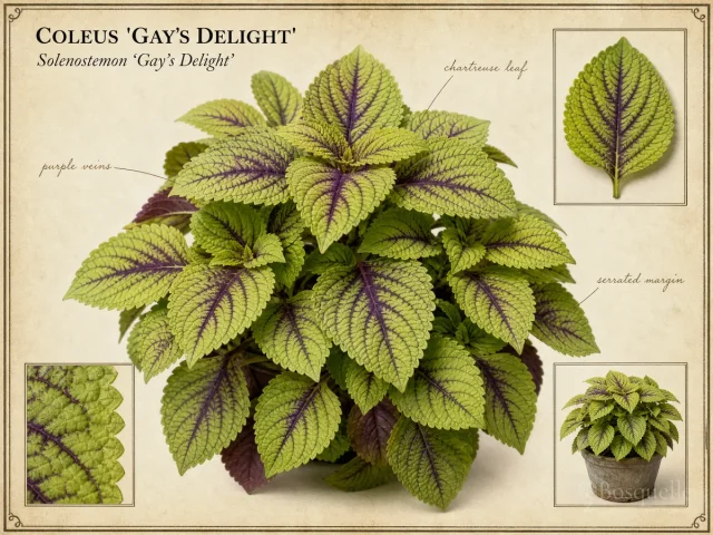 Coleus 'Gay's Delight'