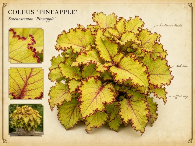 Coleus ‘Pineapple’ (Solenostemon ‘Pineapple’)