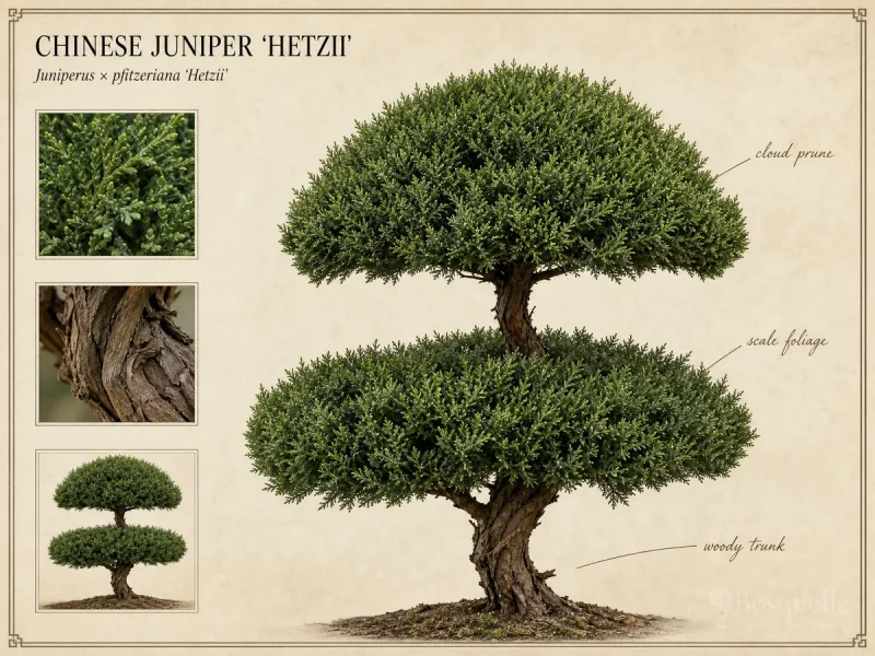 Chinese Juniper ‘Hetzii’ (Juniperus × pfitzeriana ‘Hetzii’)