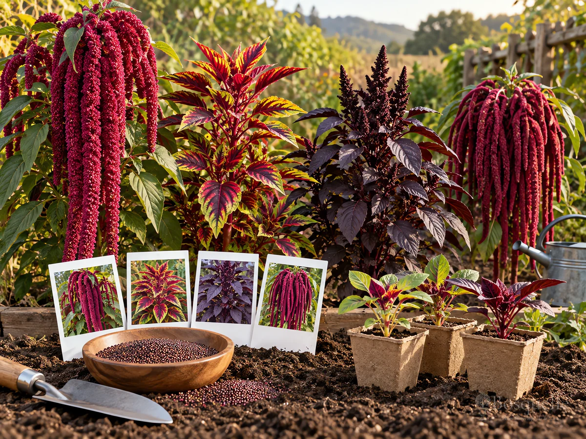 Planting Amaranth guide illustration