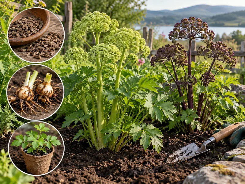 Plant Angelica – Fresh Seed After a Cold Spell guide illustration