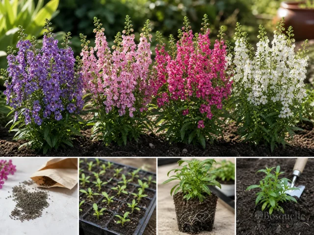 Planting Angelonia — for Summer Snapdragon 'Angelface Perfectly Pink'
