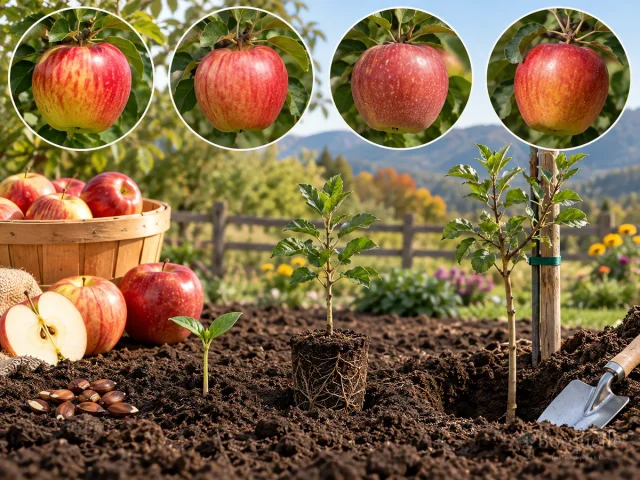 Planting Apple Trees — for Apple 'Golden Delicious'
