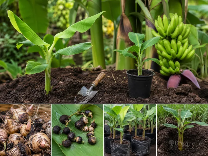 Planting Banana — for Scarlet Banana