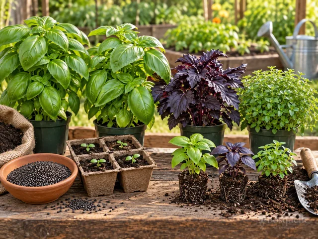 Plant Basil – After Warm Nights guide illustration