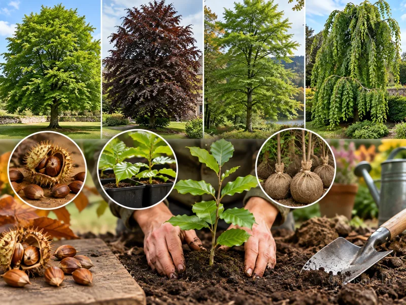 Planting Beech — for European Beech 'Purpurea Tricolor'